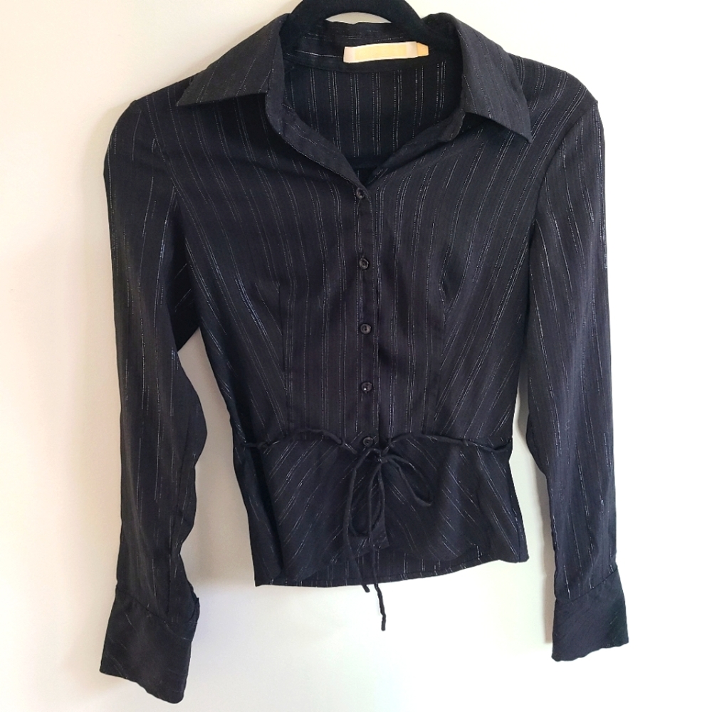Small Striped Button Up